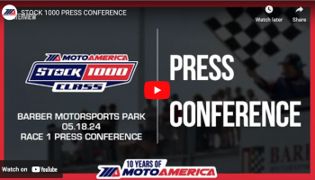 Video: Stock 1000 Race One Press Conference From Barber Motorsports Park